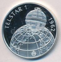 1992. 500Ft Ag "Telstar 1" T:PP 
Adamo EM127