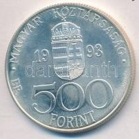 1993. 500Ft Ag "Integráció Az Európai Közösségbe" T:BU ujjlenyomatos