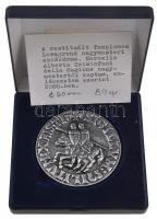 DN "Templomos Lovagrend" jelzetlen Ag emlékérem dísztokban (89g/60mm) T:1