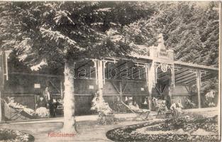 Tátralomnicz Lagersalon AK mit Tagesprogramm