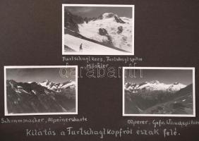 1933 Zillertal, 96 db albumba ragasztott fotó, 9x6 cm, album 25x34 cm /
1933 Zillertal, Tyrol, Aust...