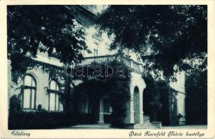 Iregszemcse, Felsőireg; Báró Kornfeld Móric kastélya (fl)