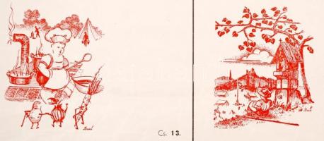 1939 Bozó Gyula cserkész lapjait reklámozó plakát. Szeded, Árpád nyomda. / Advertising poster for sc...