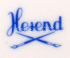 Herendi Eton mintás kínáló tál, kézzel festett, jelzett, hibátlan, d:21,5 cm