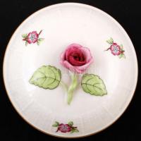 Herendi Eton mintás bonbonier, kézzel festett, jelzett, hibátlan, m:10 cm, d:11,5 cm
