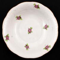 Herendi Eton mintás tálka, kézzel festett, jelzett, hibátlan, d:16 cm
