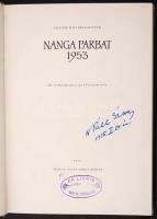 Herrligkoffer, Karl M.: Nanga Parbat 1953. Berlin, 1954, Verlag Neues Leben. Sok érdekes illusztráci...