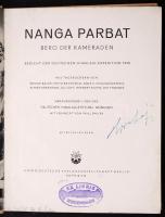 Nanga Parbat. Berg der Kameraden. Bericht der Deutschen Himalaja-Expedition 1938. Szerk.: Deutschen ...