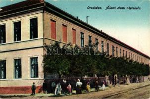 Orosháza, Állami elemi népiskola