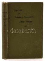 Zeitschrift des Deutschen und Österreichischen Alpenvereins. Szerk.: Trautwein, Theodore. 16. köt.  ...