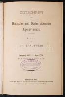 Zeitschrift des Deutschen und Österreichischen Alpenvereins. Szerk.: Trautwein, Theodore. 18. köt.  ...