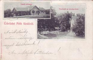 Péth-fürdő Bahnhof und Restaurant