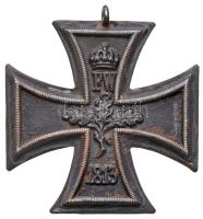 Német Birodalom 1914. "Vaskereszt 2. osztály" kitüntetés mellszalag nélkül T:2- German Empire 1914. "Iron Cross 2nd class" decoration withouth ribbon C:VF