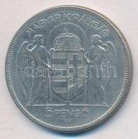 1930. 5P Ag "Horthy jobbra" T:3
Adamo P8