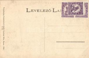 1906 Kassa, II. Rákóczi Ferenc koporsójának gyászkocsiról a székesegyházba való vitele, kiadja Nyulá...