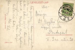 Nagyvárad, Fekete Sas nagyszálloda, Piac, Ernyei Lajos üzlete; kiadja Benkő Artúr / hotel, market, s...