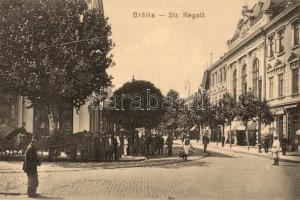 Braila, Strada Regala / street, Figaro hairdresser shop