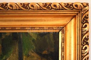 Faragó Ferenc (?-?): Virágcsendélet. Olaj, vászon, keretben, 80×60 cm