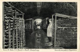 Remich sur Moselle, Caves St-Martin / wine-cellar interior