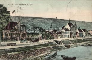 Nierstein am Rhein; Weinschenke Karl Jung / wine pub by the River Rhine