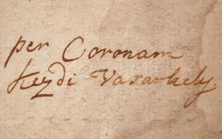 1773 Erdélyi körrendelet az adóbehajtás módozatai tárgyában. Nagyszeben. gr. Bethlen Miklós kormányz...