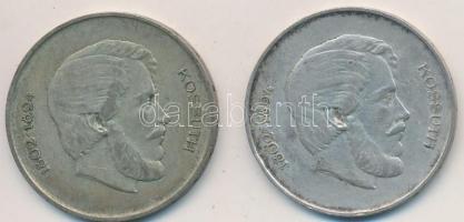 1947. 5Ft Ag "Kossuth" (2x) T:2-,3