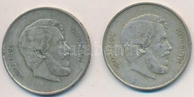 1947. 5Ft Ag "Kossuth" (2x) T:2-,3