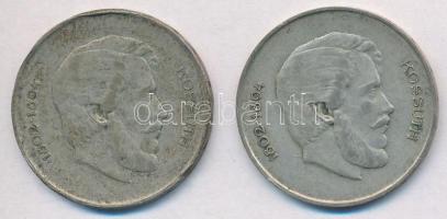 1947. 5Ft Ag "Kossuth" (2x) T:2-,3 patina