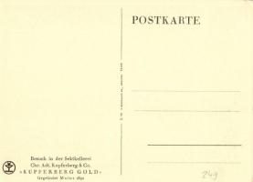 Mainz - Sektkellerei Kupferberg / champagne factory interior views 4 unused postcards