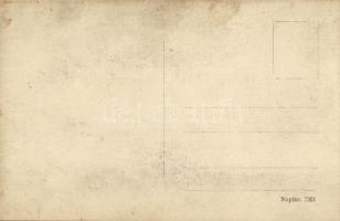 Pajzán vadászok - 9 darabos erotikus, pornográf képeslap sorozat / Naughty hunters - Series of 9 ero...