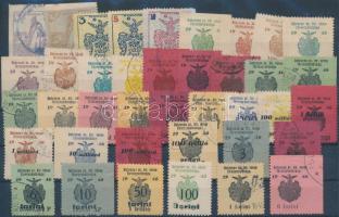 Debrecen sz. kir. város 39 klf okmánybélyeg (cc.75.000)