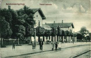 Balatonszentgyörgy, vasútállomás (b)