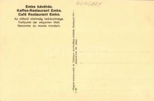 Budapest VII. Emke kávéház belső