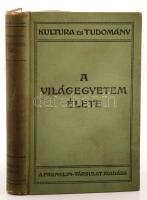 Svante Arrhenius: A világegyetem élete és megismerésének története a legrégibb időtől napjainkig. Bp., 1914, Franklin-Társulat.  Kiadói egészvászon kötésben.