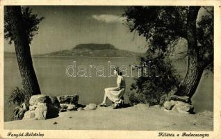 Fonyód-Bélatelep, kilátás a Balatonra (fl)