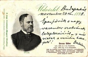 Baross Gábor; 'A Nagy Évszázad' No. 538., kiadó Fürth Benedek (b)