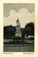 Hajdúhadháza, Hősök emlékszobra (fl)