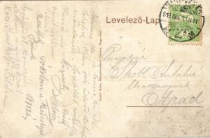 Nagyvárad, vasúti indóház, Benkő Artur kiadása / railway station (EK)