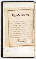 Hatvani Gábor: Szabadsajtói emlény. Zsebkönyv. Debrecen, 1848. A város könyvnyomdájában. 600 példányban kiadott könyv a sajtószabadság és a szabadságharc dicsőségére. Rendkívül ritka, aukción még nem szerepelt! Korabeli egészvászon kötésben, korebli kölcsönkönyvtári beragasztással.