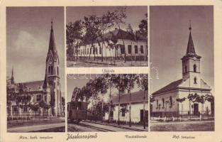 Jászkarajenő mit Bahnhof