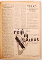 1933 Az Új idők c. folyóirat I. kötet.  Szépirodalmi művészeti és társadalmi képes hetilap. Szerkesz...