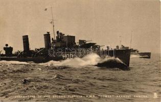 HMS Comet; Destroyer of the second flotilla; Raphael Tuck & Sons Our Navy