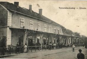 Torontálszécsány, vasútállomás / railway station (EK)