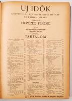 1934 Az Új idők c. folyóirat II. kötet.  Szépirodalmi művészeti és társadalmi képes hetilap. Szerkes...