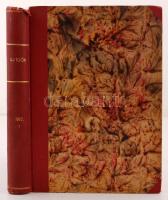 1917 Az Új idők c. folyóirat I. kötet.  Szépirodalmi művészeti és társadalmi képes hetilap. Szerkesz...