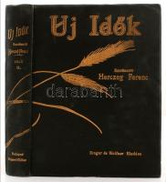 1938 Az Új idők c. folyóirat II.kötet.  Szépirodalmi művészeti és társadalmi képes hetilap. Szerkeszti: Herczeg Ferenc. Singer és Wolfner. Korabeli díszes egészvászon kötésben.