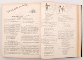 1938 Az Új idők c. folyóirat II.kötet.  Szépirodalmi művészeti és társadalmi képes hetilap. Szerkesz...