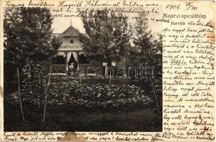 Magura, nyaralótelep, Horváth "Honfoglalás" villa / villa (EK)