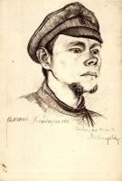 WWI Russian prisoner of war s: Meilinger Dezső, Orosz fogoly "Tanulmány fő" s: Meilinger Dezső