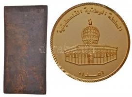 DN "Nívódíj - UVATERV" Br díjplakett dísztokban (78x38mm) + Palesztina DN "Sport és I...